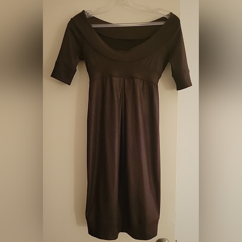 Plein Sud Elegant Burgundy  Dress Sz 36 S
